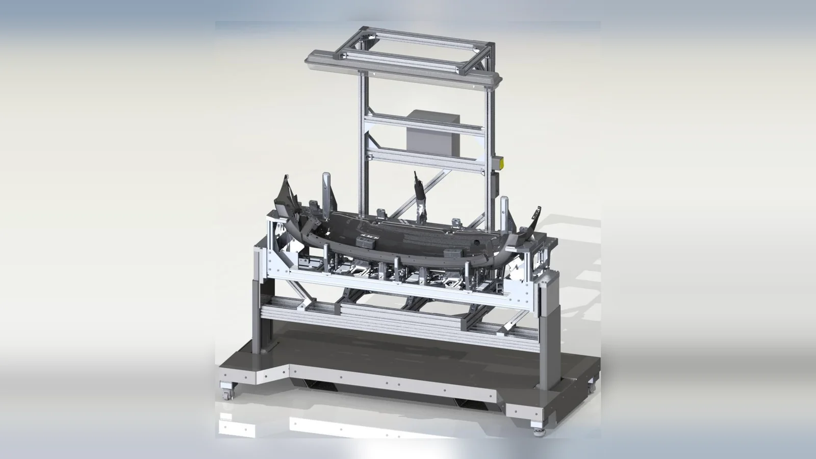 Manual ultrasonic welding station for sensor brackets