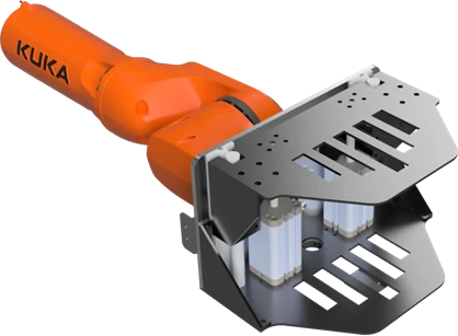 Pneumatic gripper for soft packs and cartons
