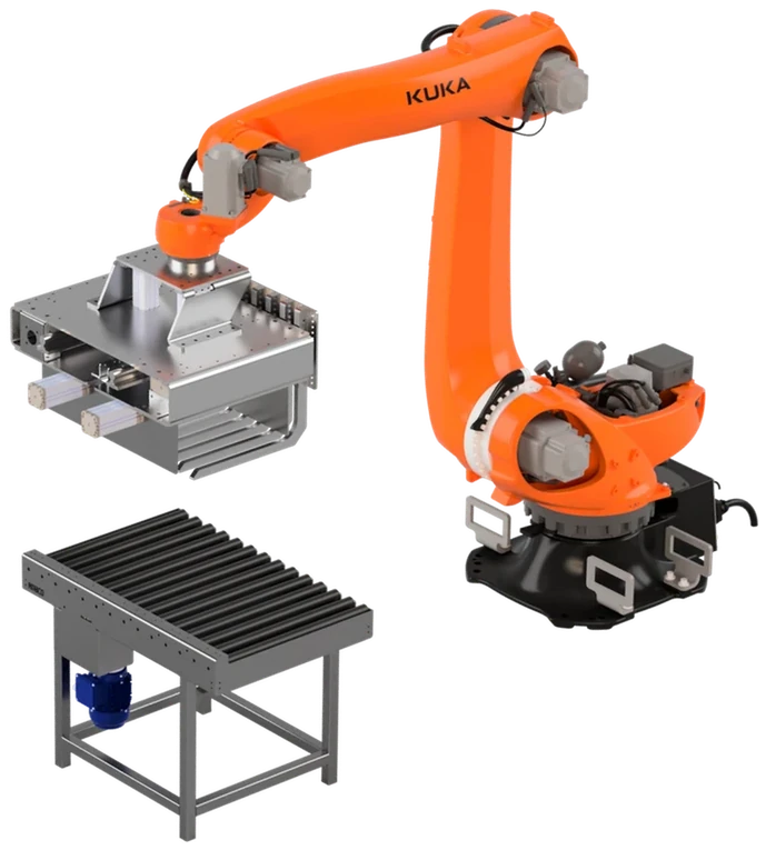 Gripper for sacks of bulk material